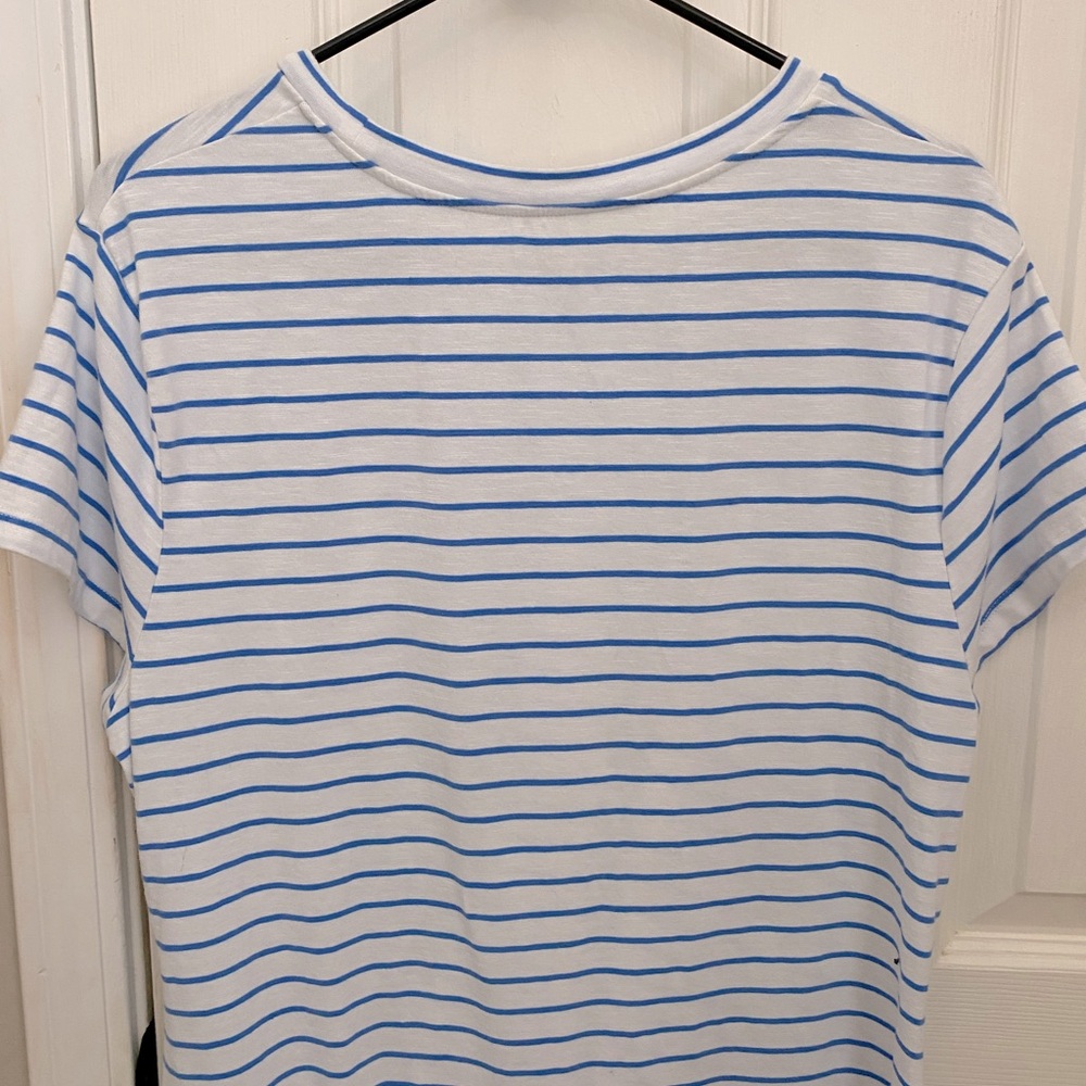 Universal Thread Crewneck Side Ruched Striped Tee Shirt
Dress - Picture 9 of 9